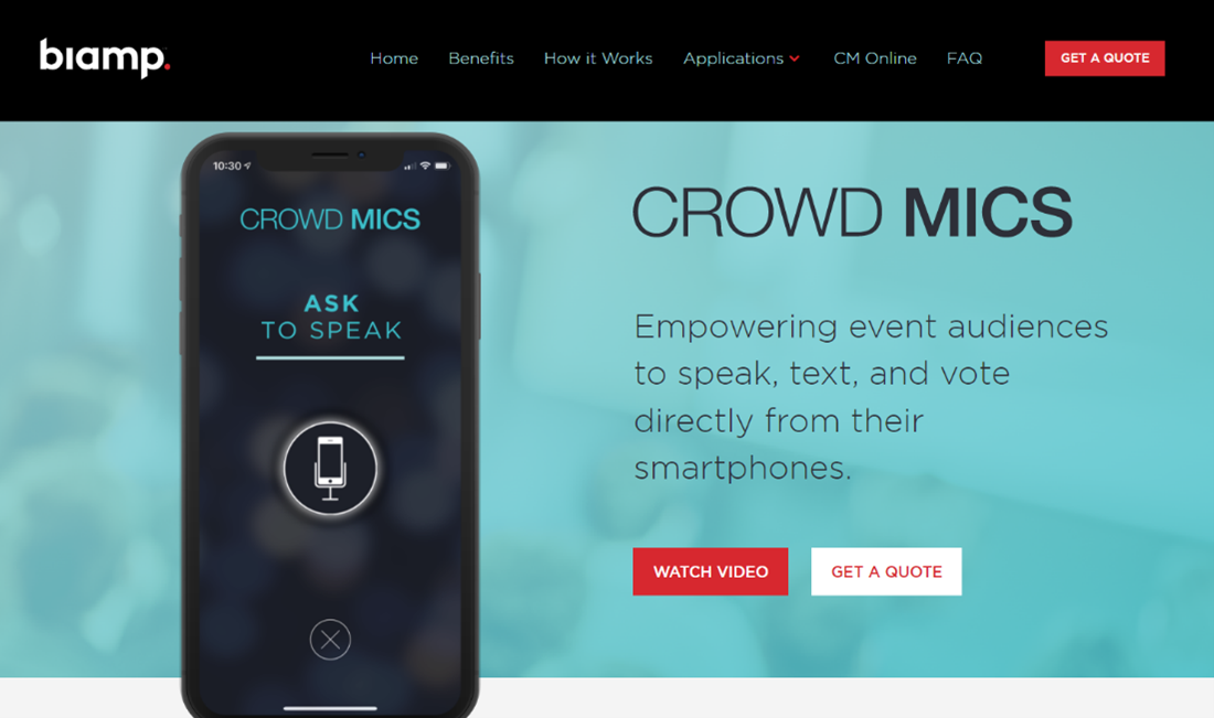 Crowd Mics Homepage