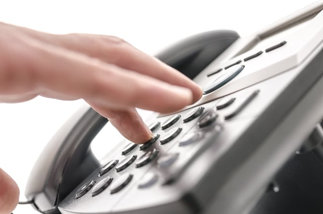 dialing on digital phone, making a phone call dialing on digital phone, making a phone call